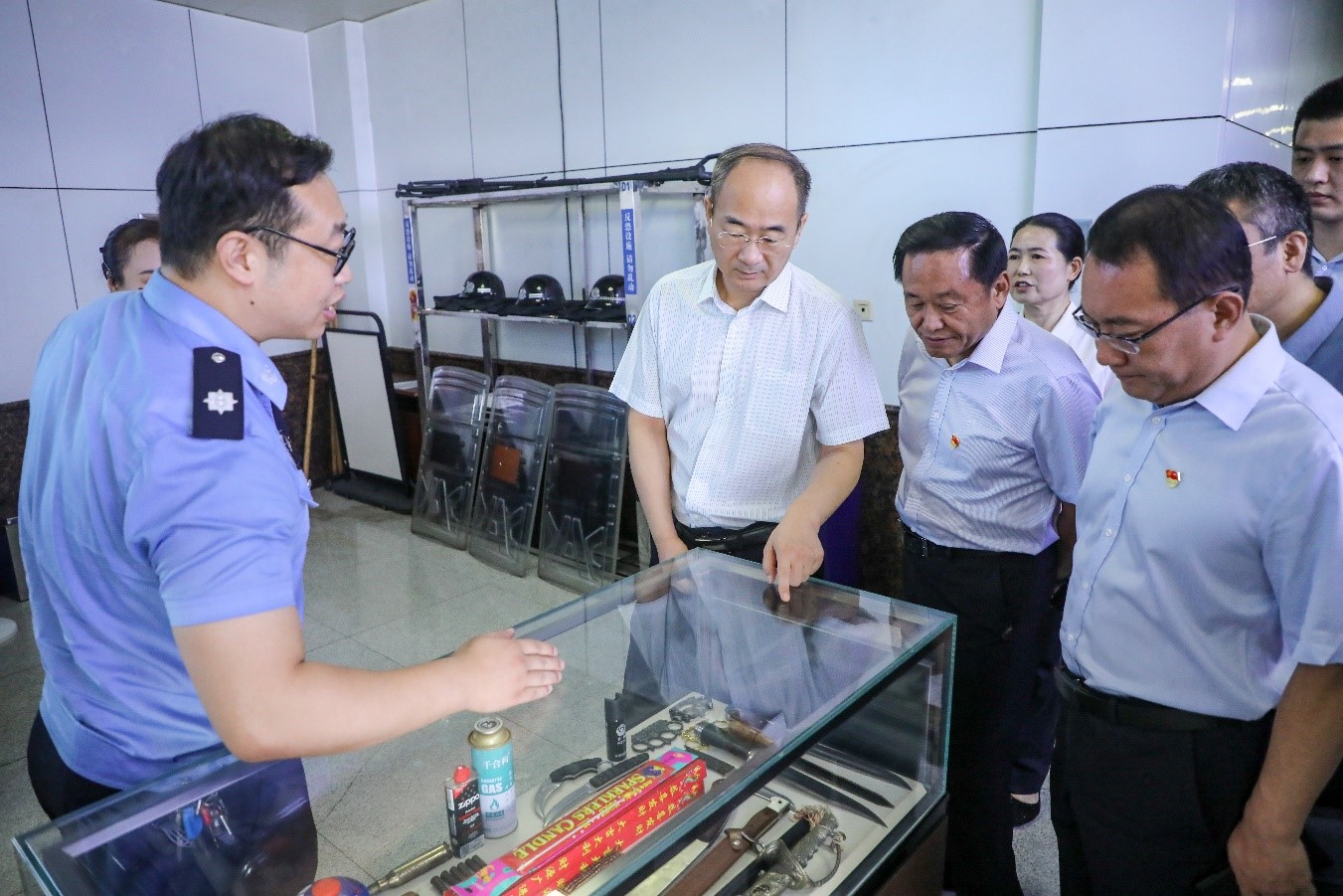 栾健到抖圈调研并开展清静生产督导检查